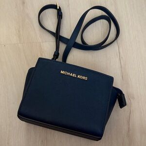 Michael Kors Dark Blue Bag